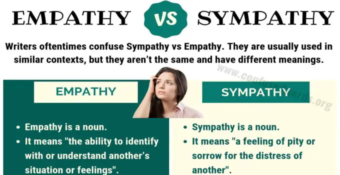 Empathy vs Sympathy: How to Use Sympathy vs Empathy Correctly?