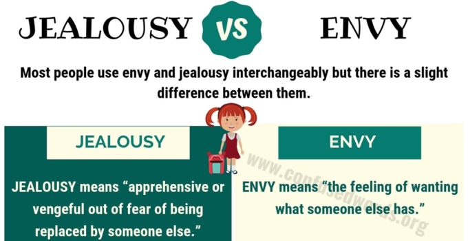 Jealousy vs Envy